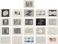 A group of twenty-one works from the Formulation: Articulation portfolio
