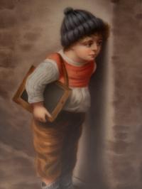 A German Porcelain Plaque
