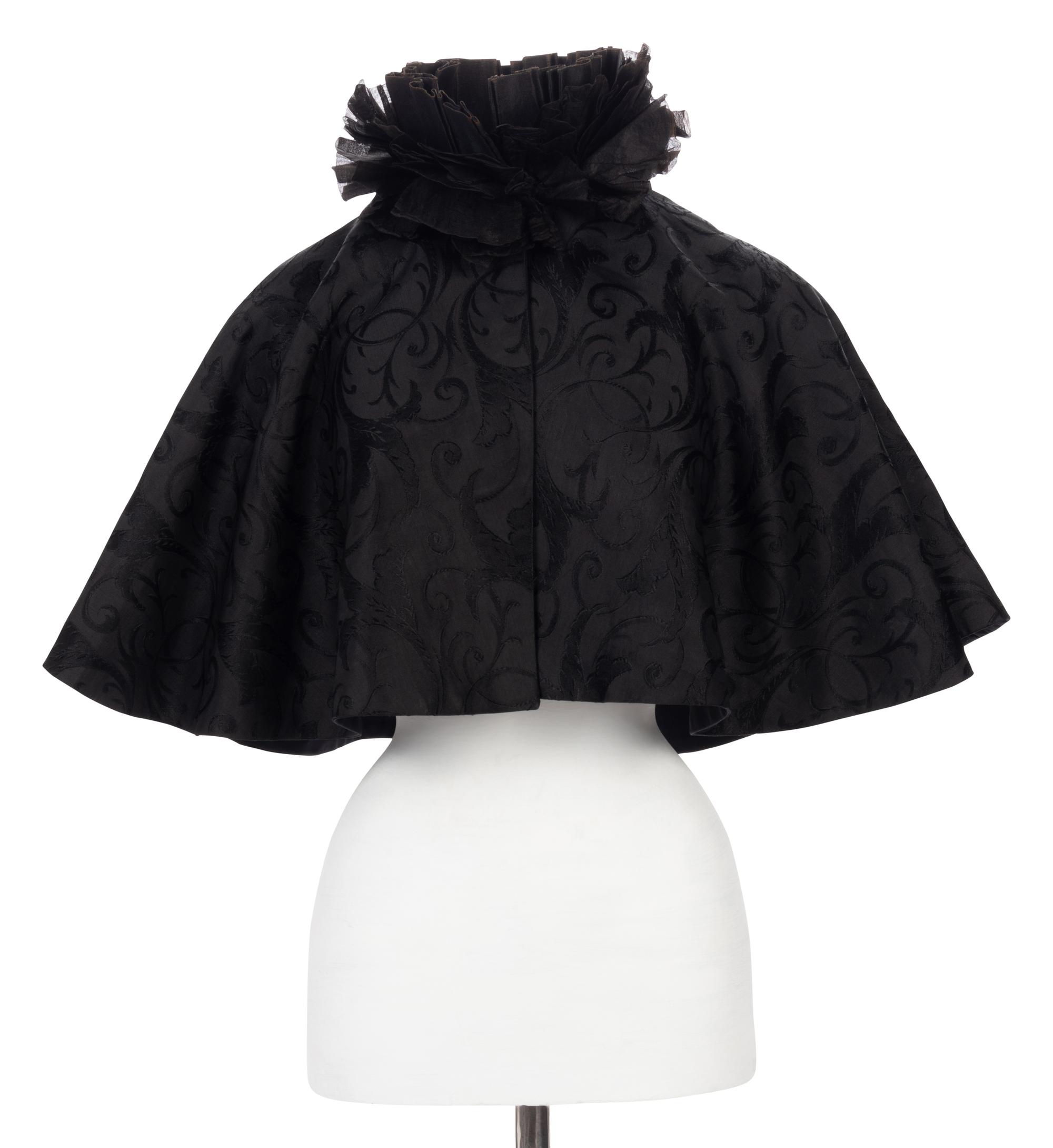 Collection of Four 19th Century Pieces; Three Capes & One Beaded Collar, 1880-1890s