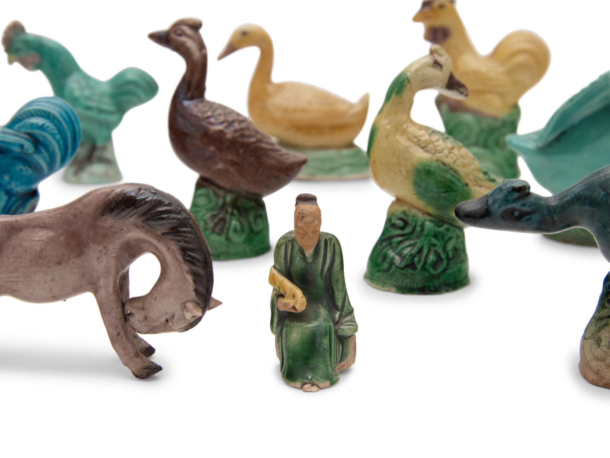 18 Chinese Porcelain Animals