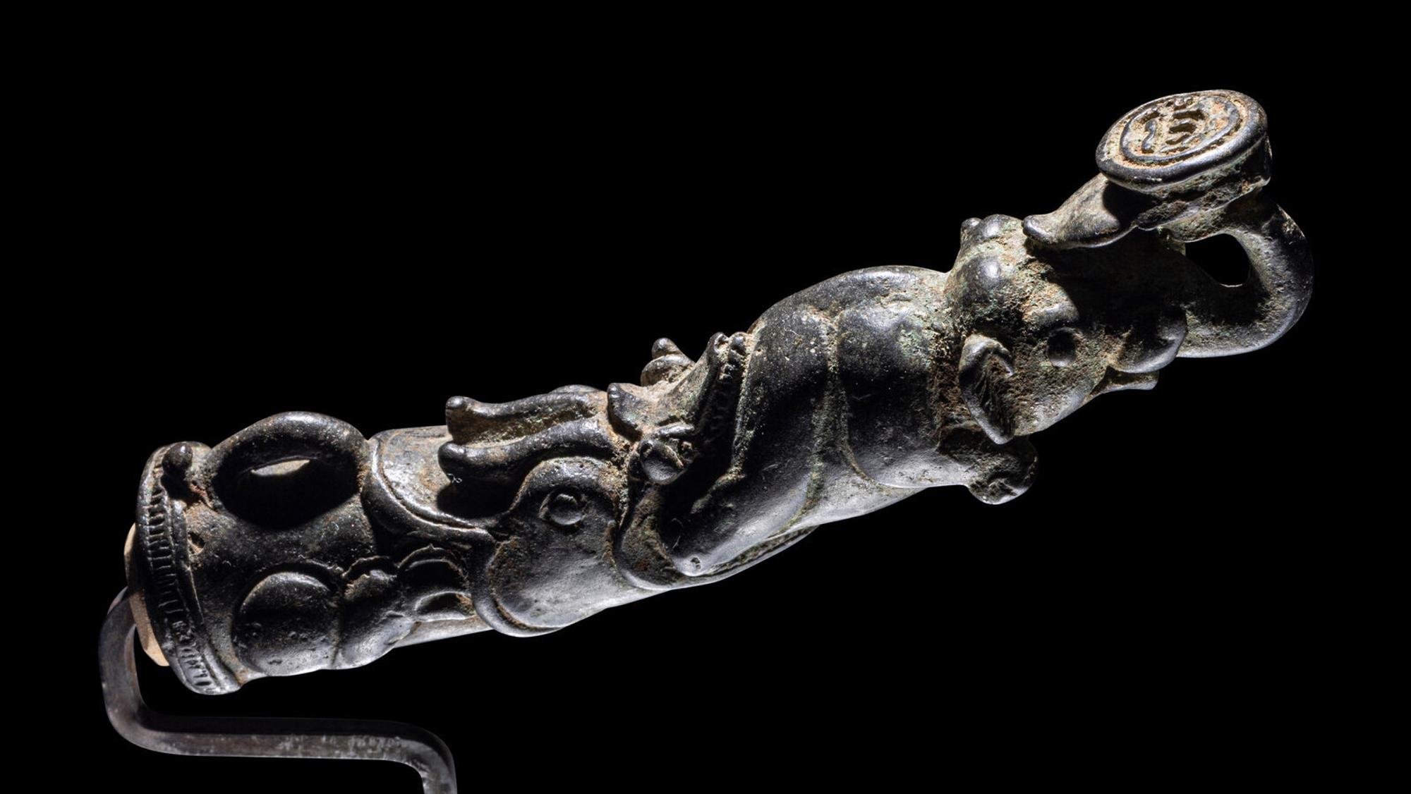 Two Javanese and Indonesian Bronze Figures