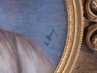 A French Portrait Miniature-Inset Gilt Bronze Table Casket
