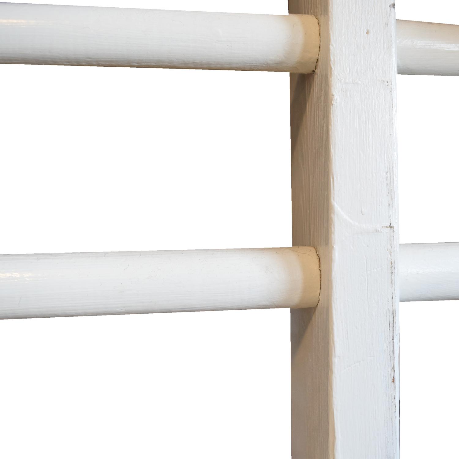 A Set of Stall Bars 74" W x 5" D x 96" H — Czech Republic, Circa 1930