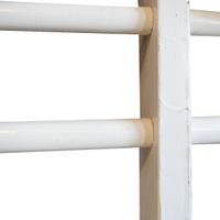 A Set of Stall Bars 74" W x 5" D x 96" H — Czech Republic, Circa 1930