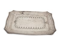 A Tiffany & Co. Silver Asparagus Tray — New York, Circa 1910
