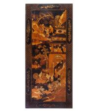 A Chinese Export Black Lacquer Low Table