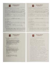 SHIPPEN, Edward, Jr. (1729-1806). A collection of legal documents.