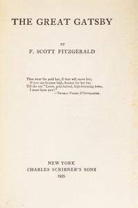 [Literature] Fitzgerald, F. Scott. The Great Gatsby