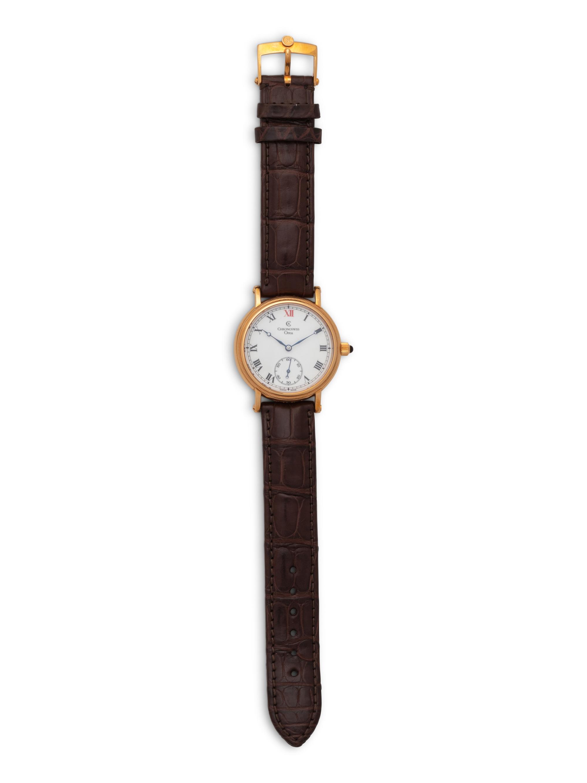 CHRONOSWISS, 18K YELLOW GOLD 'OREA' WATCH