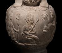 A Carved Stone Osiris-Canopus