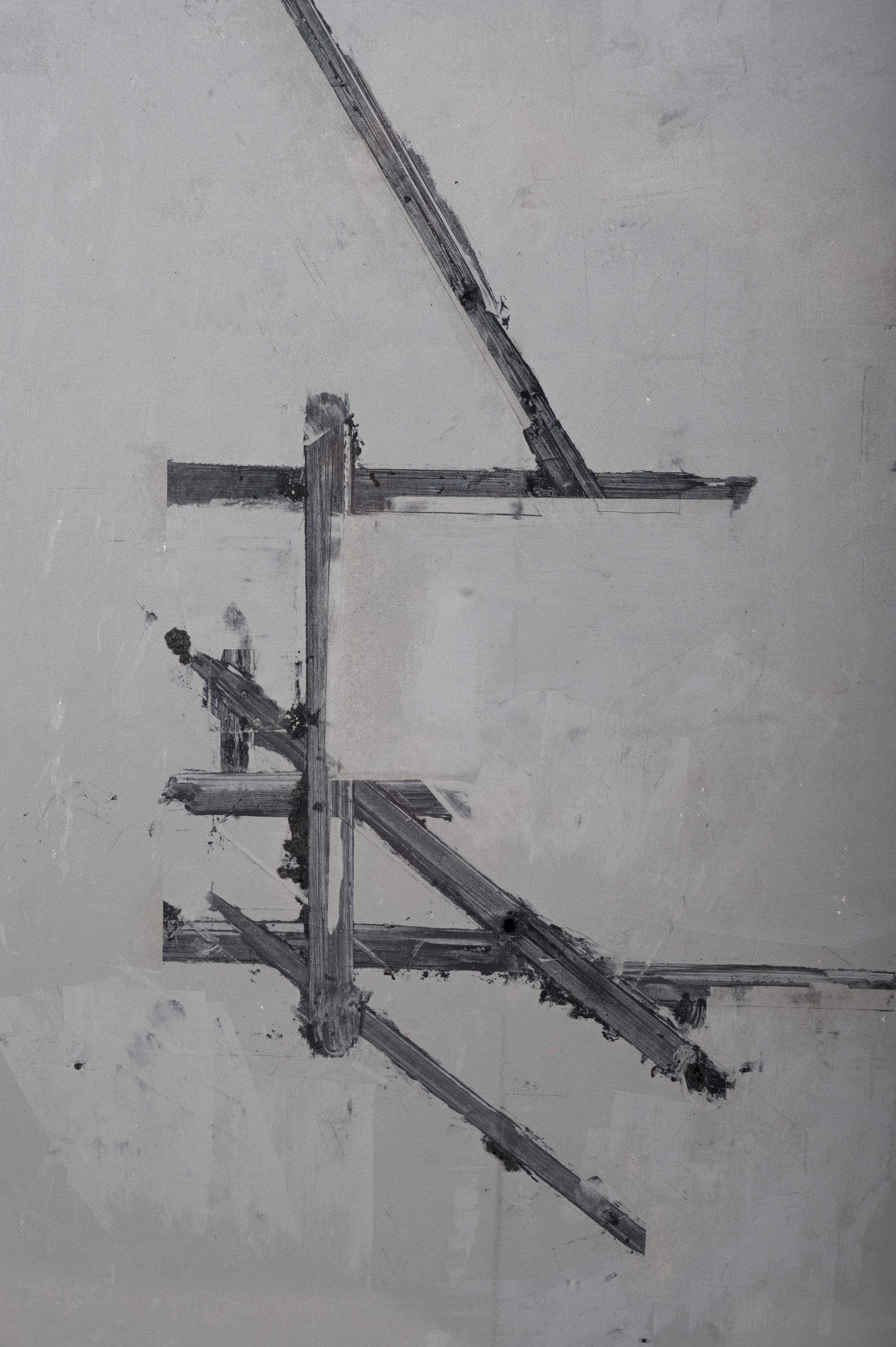Untitled (Study for "Works on the Wall" installation at William Paterson Art Gallery, William Paterson College, Wayne, NJ)