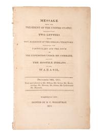 [HARRISON, William Henry - BATTLE OF TIPPECANOE]. [MADISON, James].