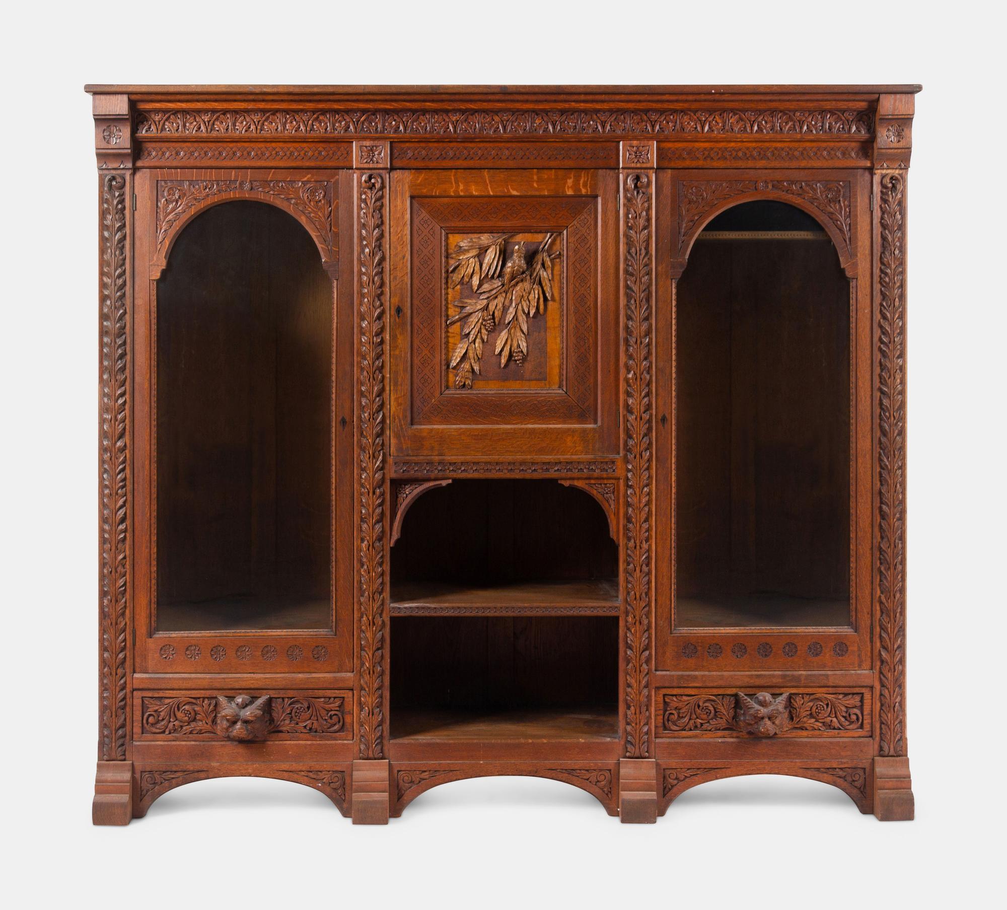Cincinnati Art-Carved Cabinet