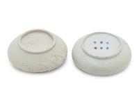 Two Chinese White Porcelain Brush Washers