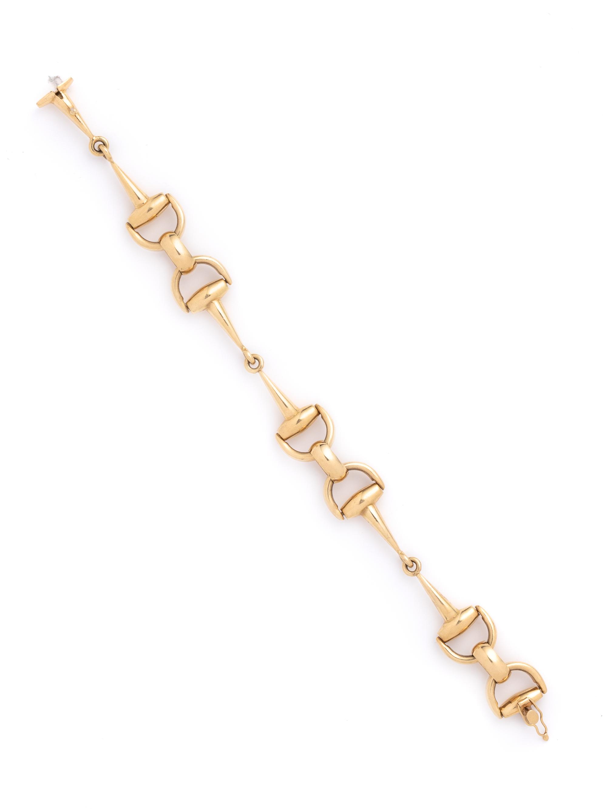 YELLOW GOLD BRACELET