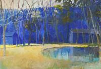 Pond on the Farm , 1987