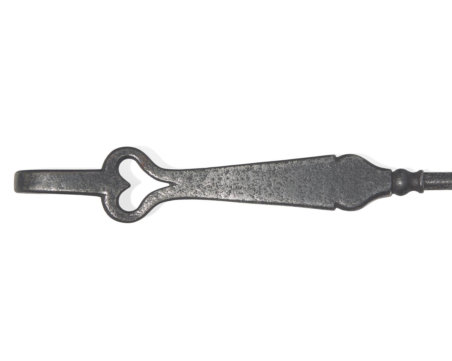 Two Steel or Wrought Iron Forks, French or Flemish, 18th Century