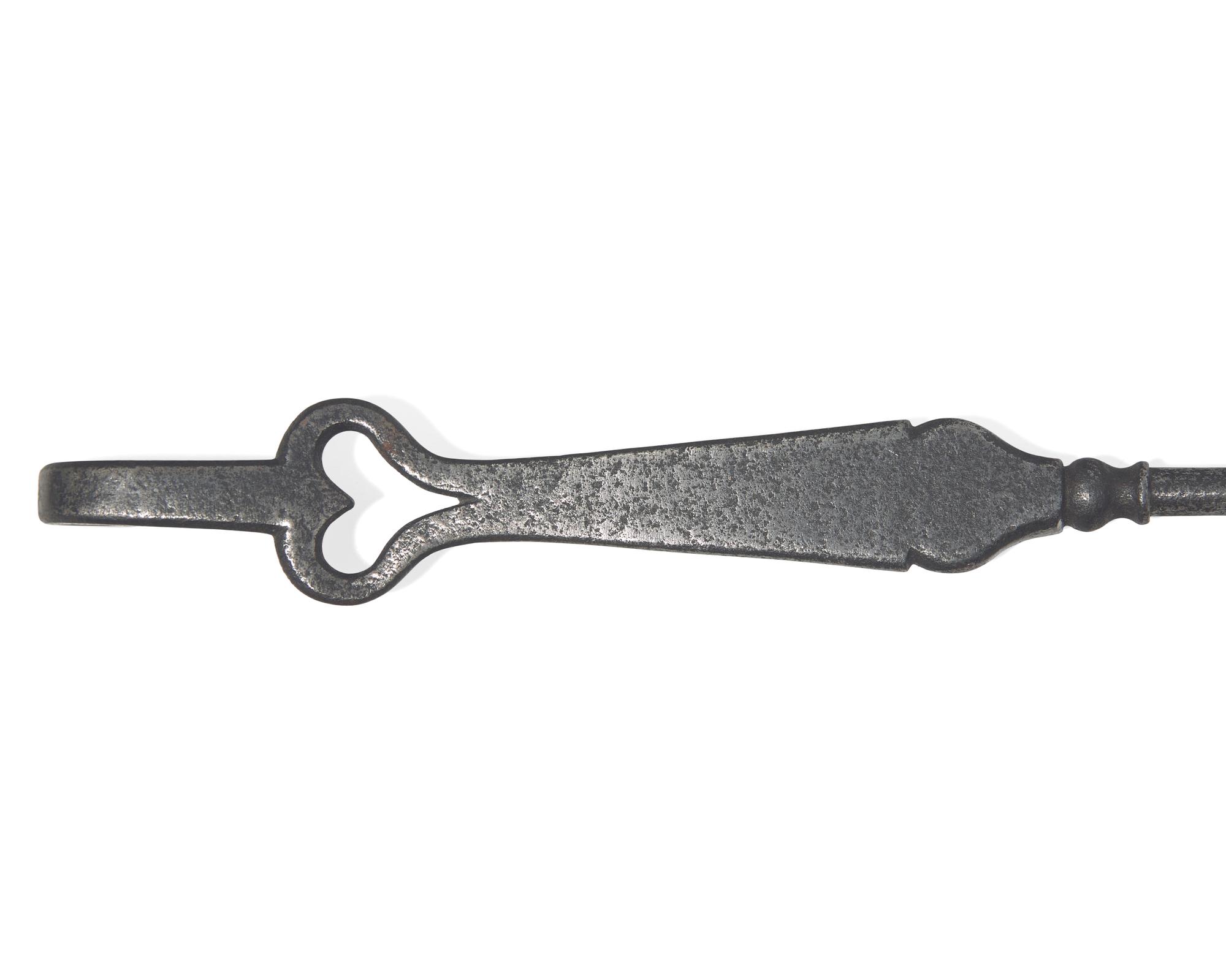 Two Steel or Wrought Iron Forks, French or Flemish, 18th Century