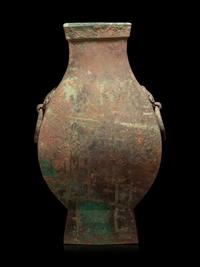 A Bronze Fanghu Vase