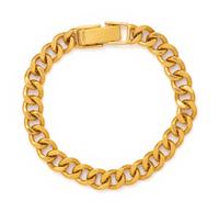 HIGH KARAT YELLOW GOLD BRACELET