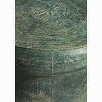 A rare and unusually large Vietnamese bronze drum, Heger type I style 越南青銅大鼓 Dong Son Culture, circa 500 to 300 B.C. ???? ???500????300?