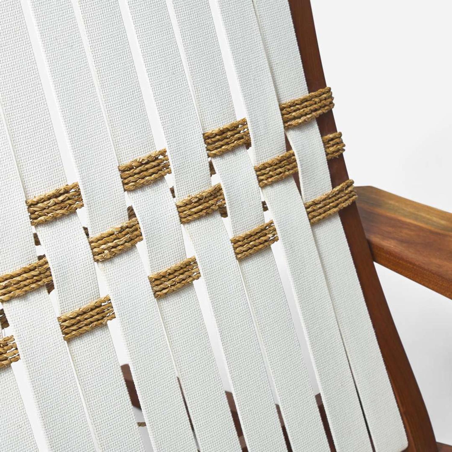 Mira Nakashima (American, b. 1942) Long Chair, George Nakashima Woodworker, New Hope, Pennsylvania, 2007
