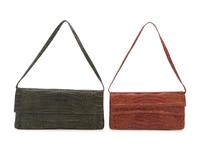 Two Nancy Gonzalez Crocodile Flap Bags, 2000s