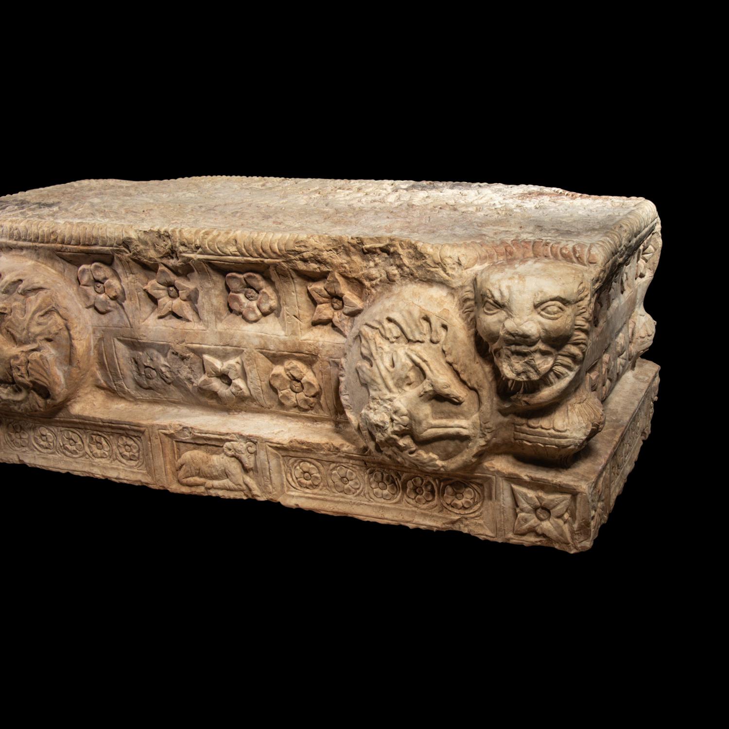 A Palmyrene Limestone Altar