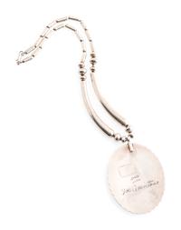 Silver and Bisbee Turquoise Necklace