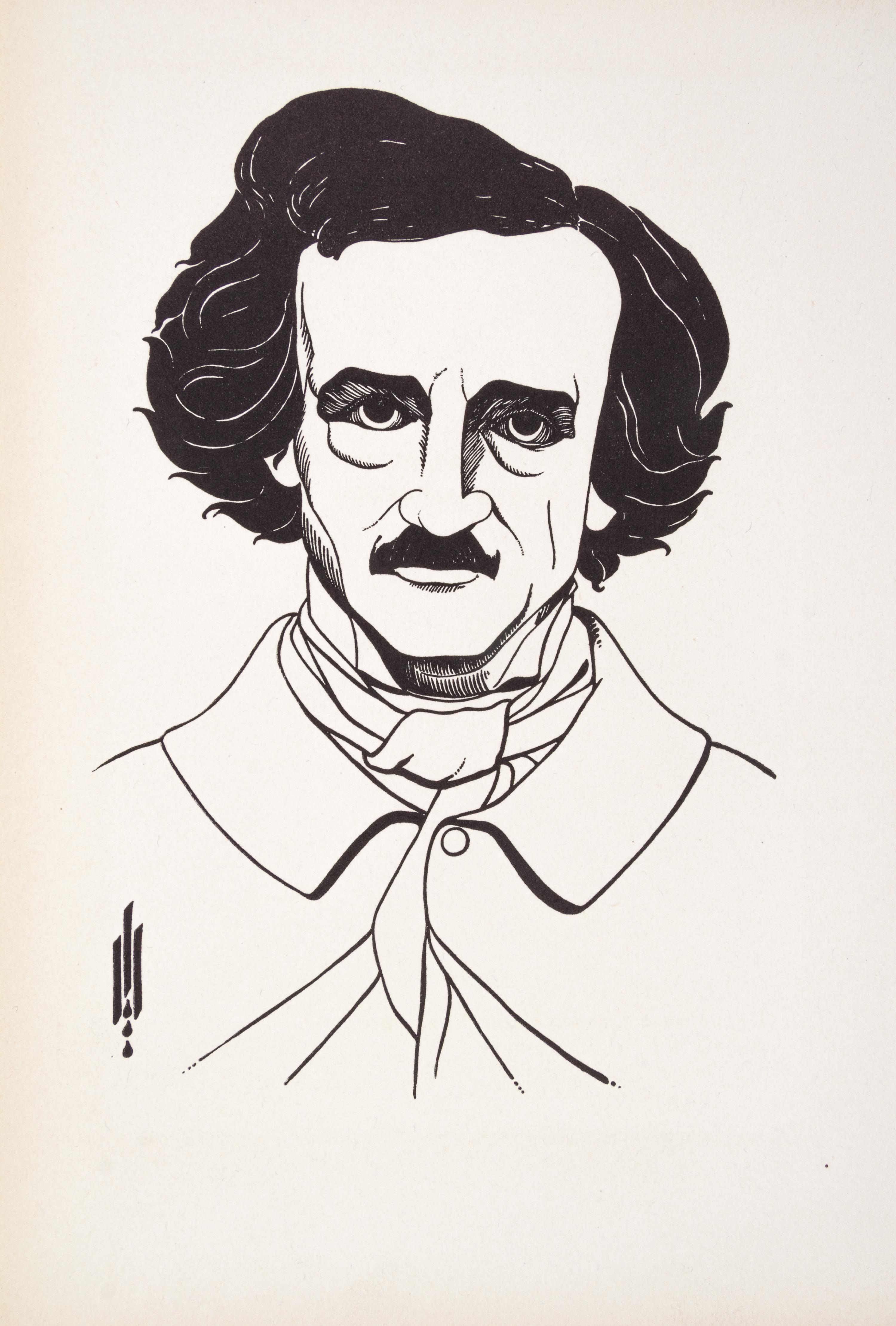 (BEARDSLEY, AUBREY) POE, EDGAR ALLEN. Illustrations to Edgar Allen Poe. Indianapolis, 1926. Limited, with 5 loose plates laid in.