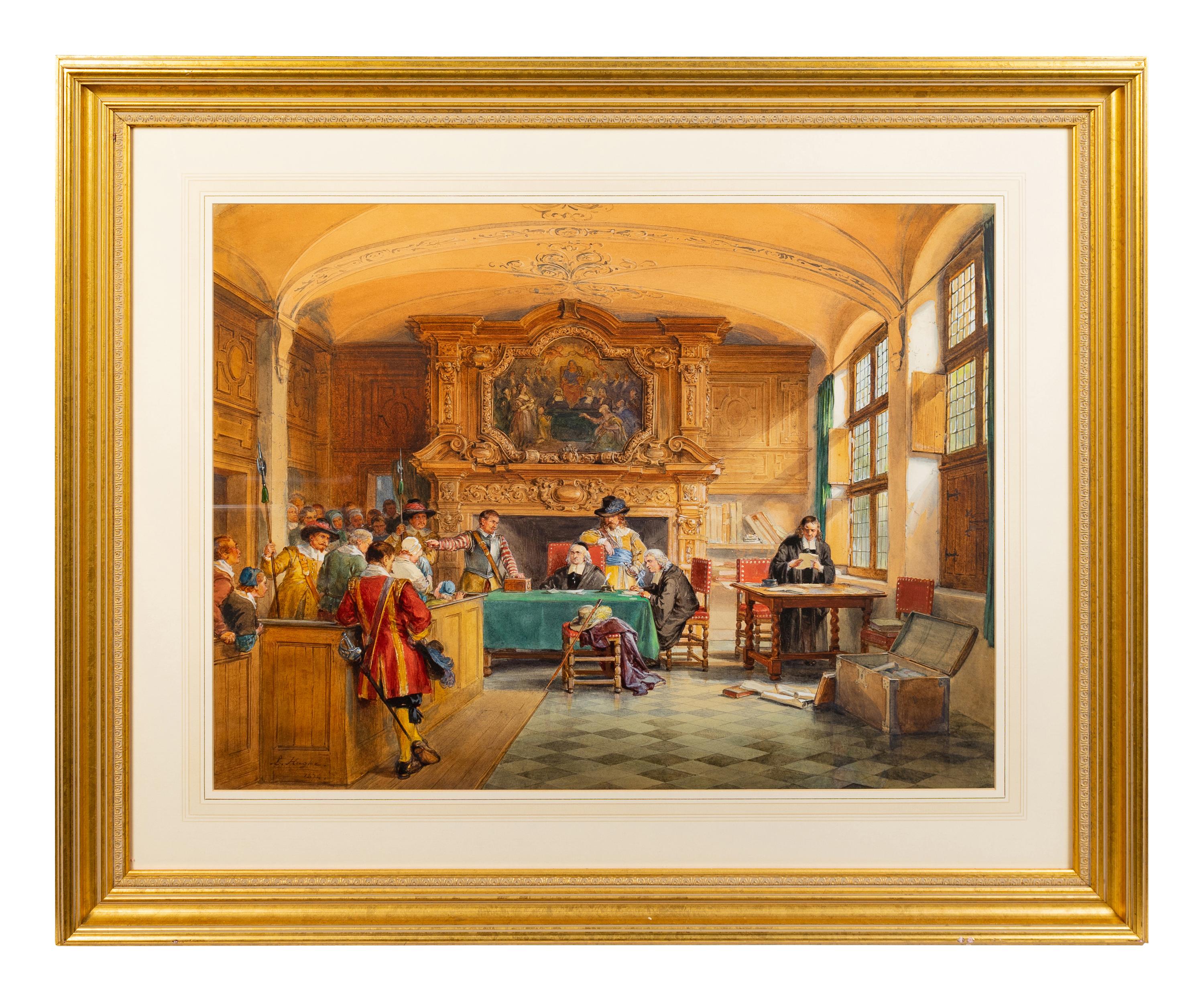 Court in Session , 1874