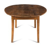 An English Provincial Pine Drop-Leaf Table