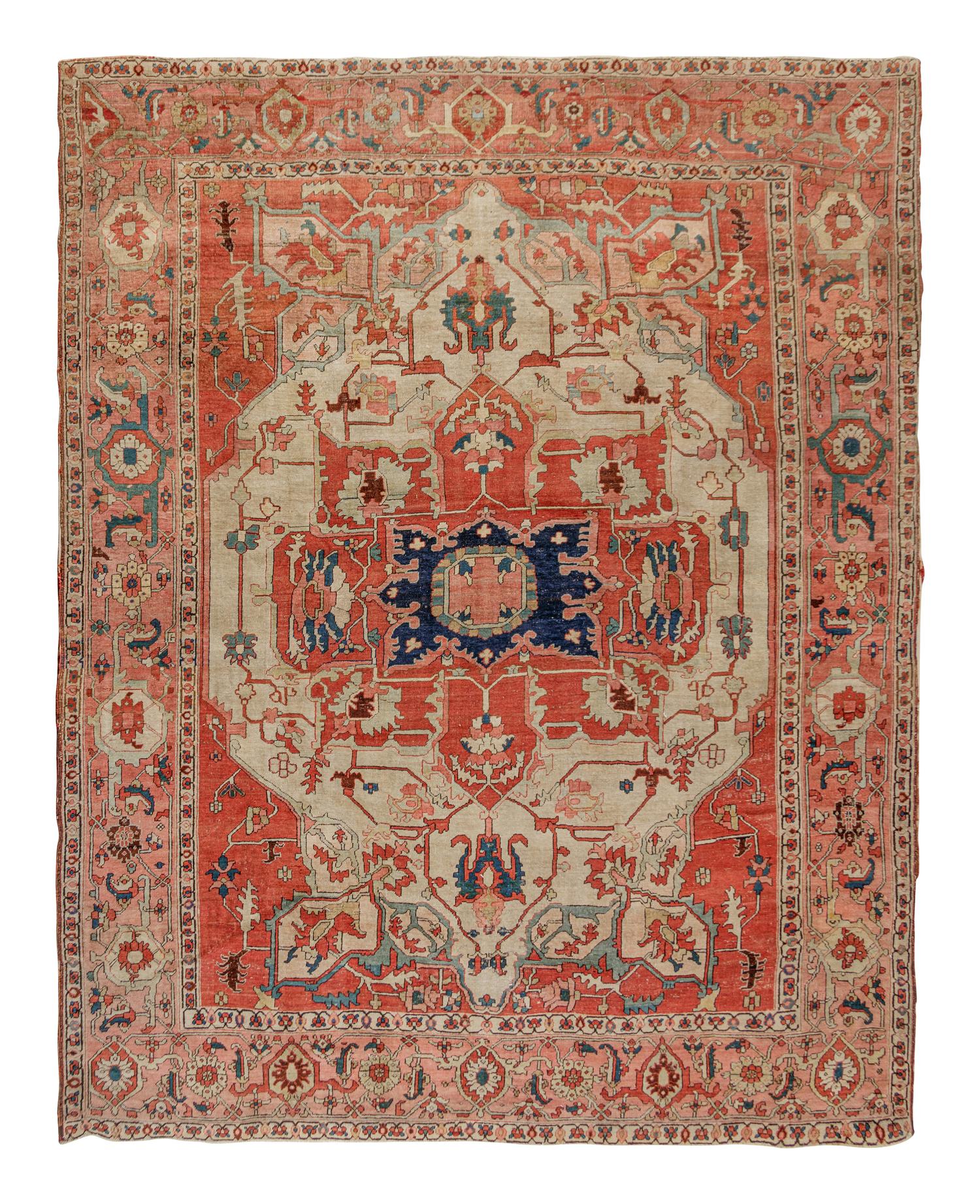 A Serapi Wool Rug
