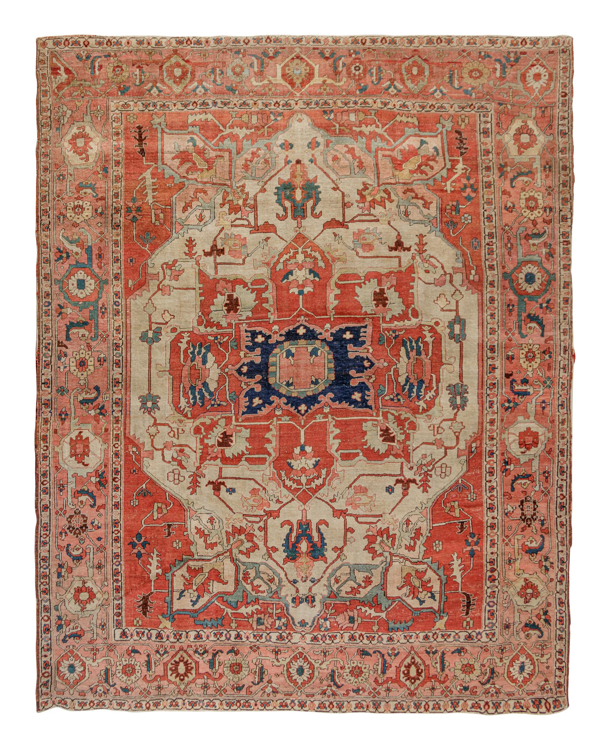 A Serapi Wool Rug