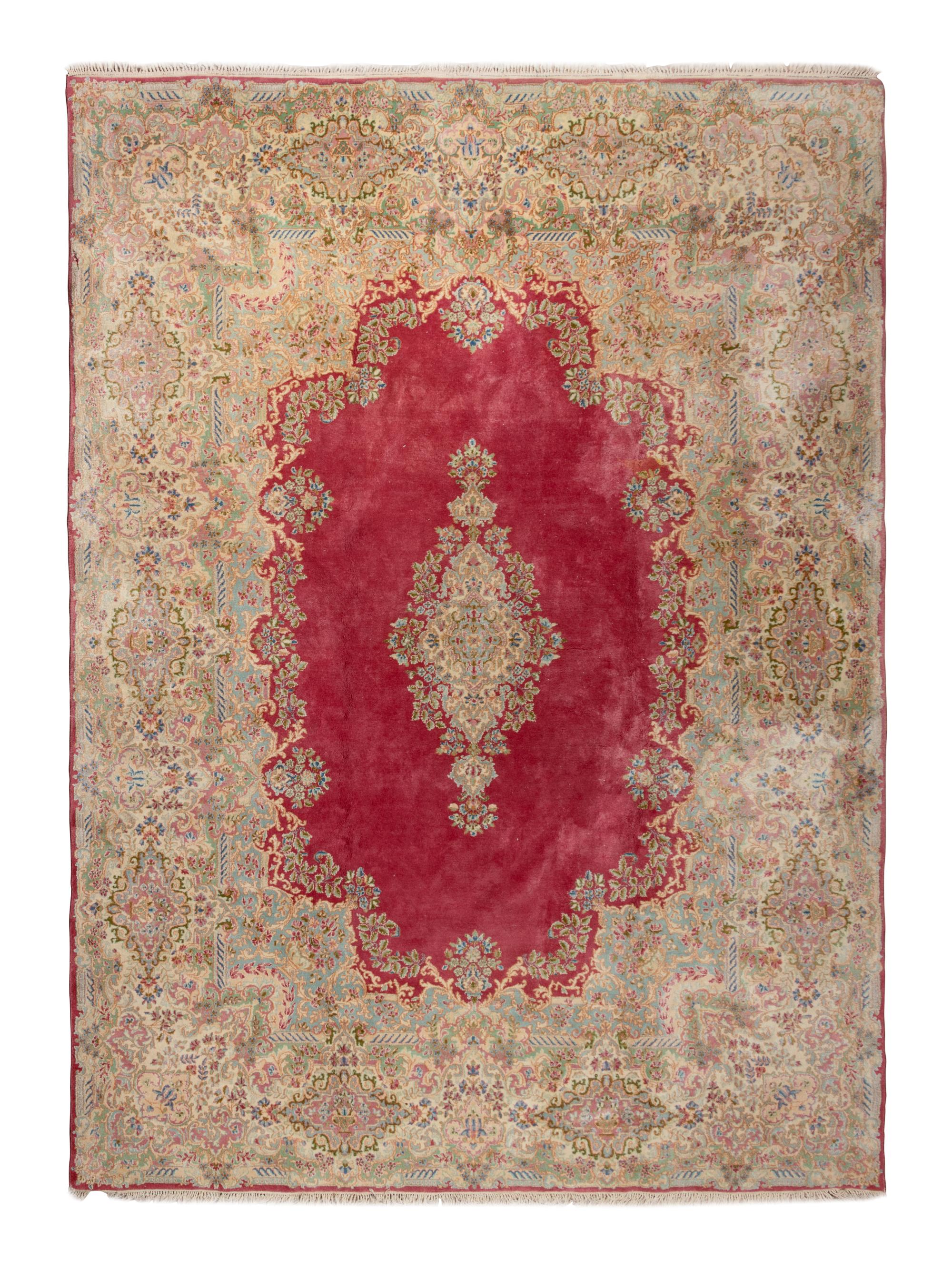 A Kirman Wool Rug