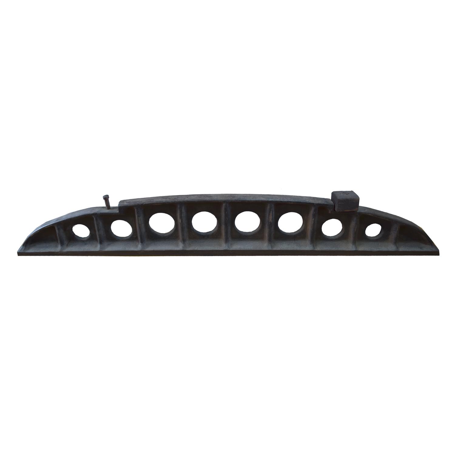 An Industrial Cast Iron Tool 48" W x 3" D x 7" H — United States, Circa 1900