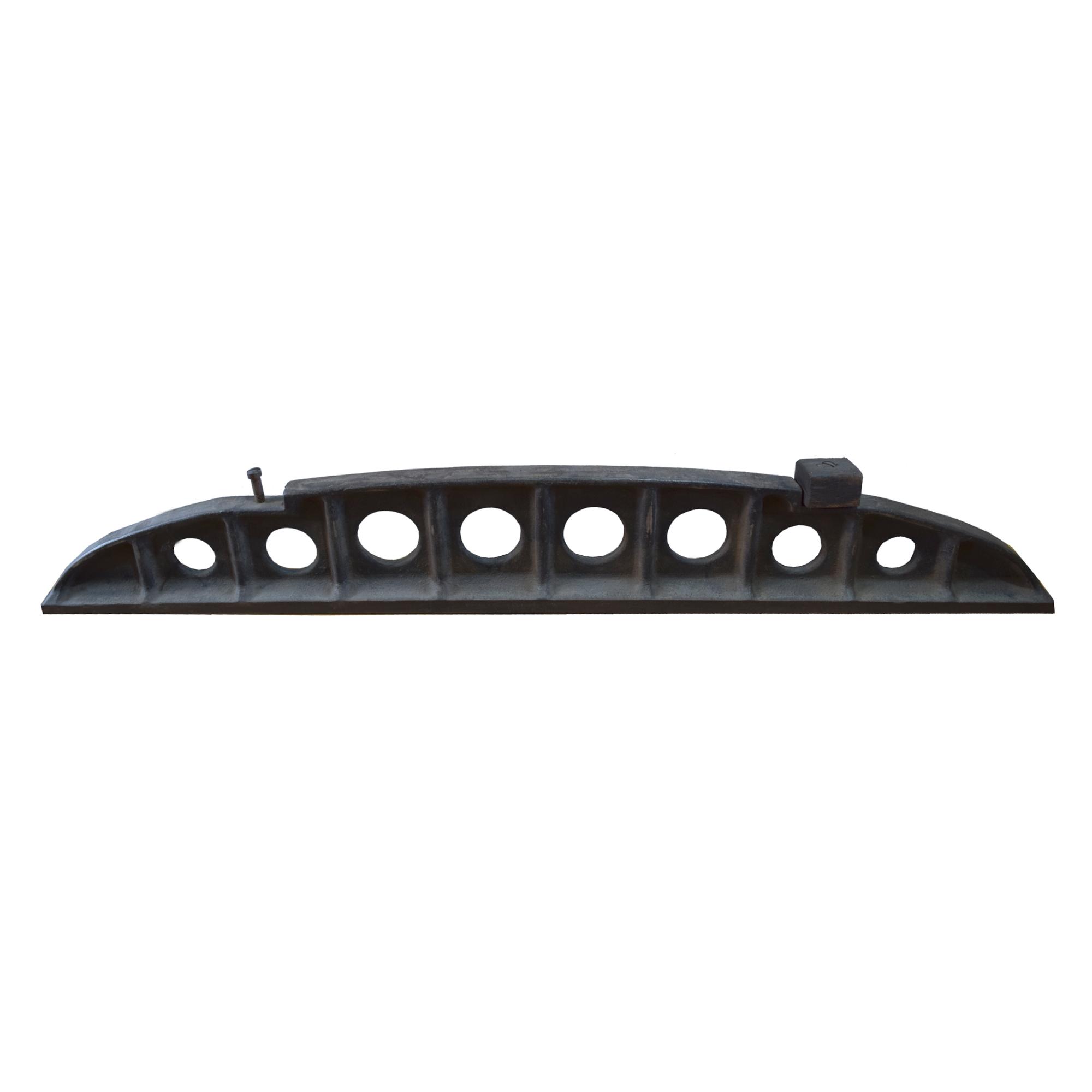 An Industrial Cast Iron Tool 48" W x 3" D x 7" H — United States, Circa 1900