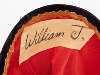 William J. Feathered Velvet Hat