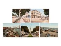 [JACKSON, William Henry, photographer]. Photochrom prints incl. US and Cuban scenes. 1900-1904.