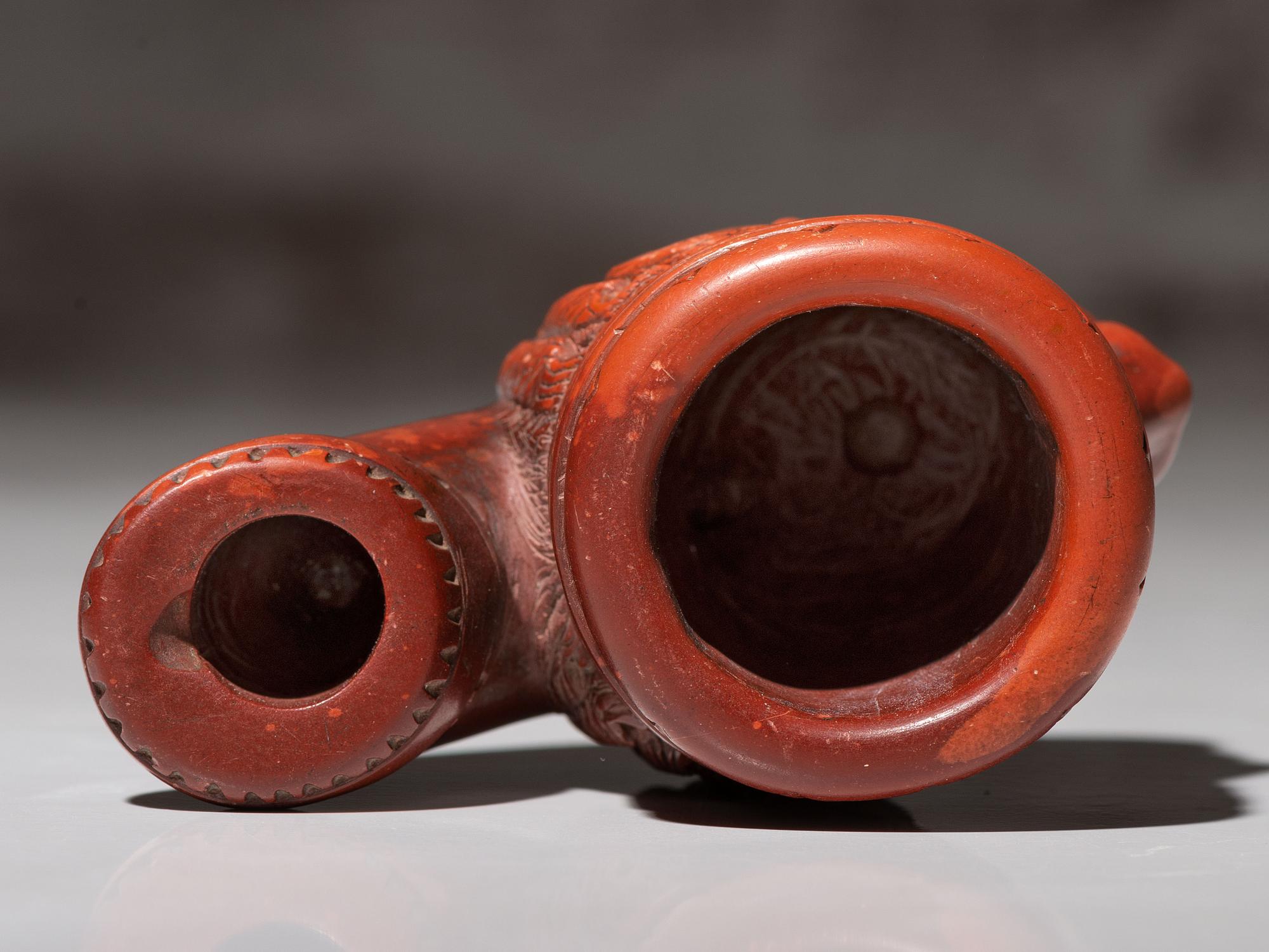 Great Lakes Catlinite Portrait Pipe Bowl
