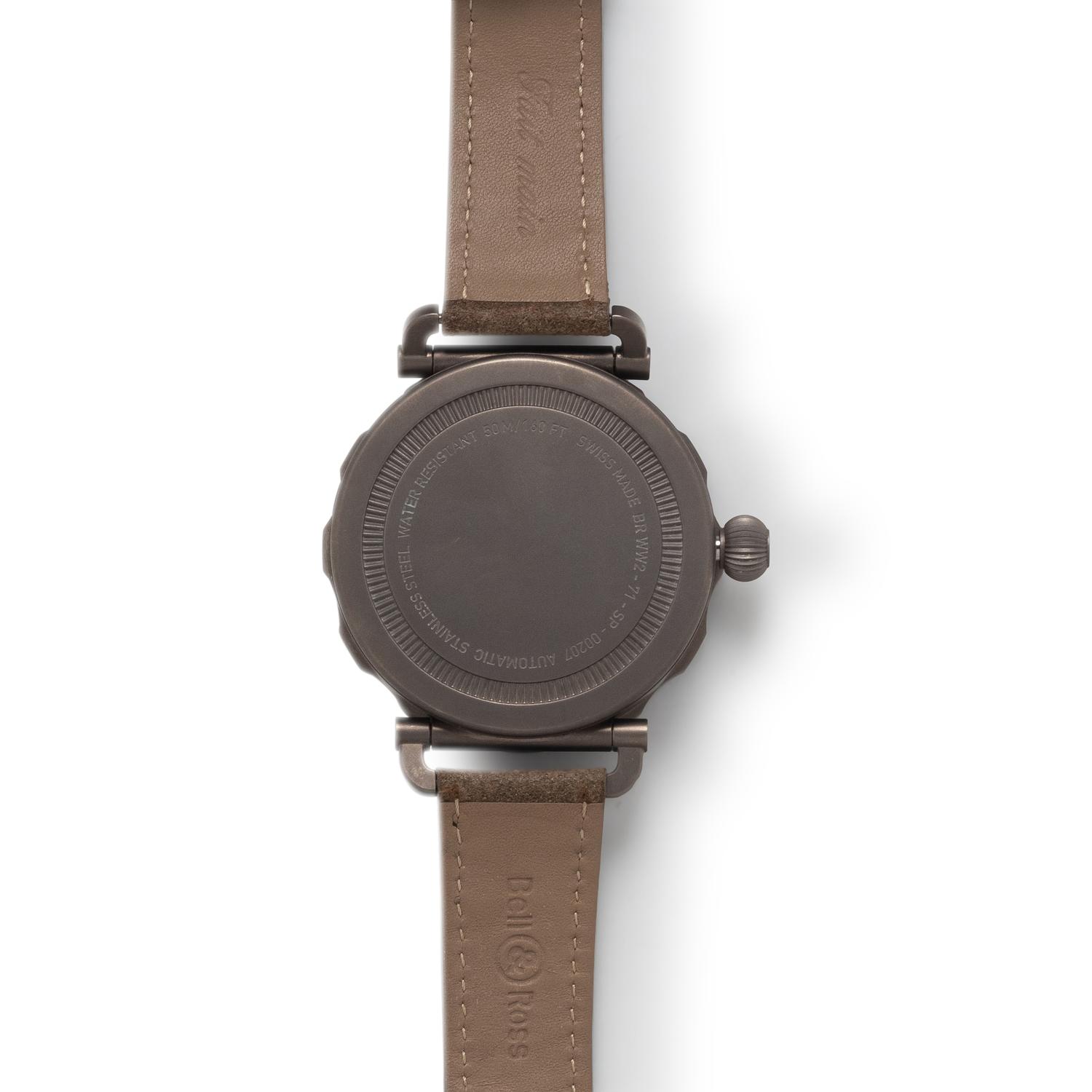 BELL & ROSS, REF. BR WW2-71 STAINLESS STEEL 'VINTAGE WW2 RÉGULATEUR HERITAGE' WATCH