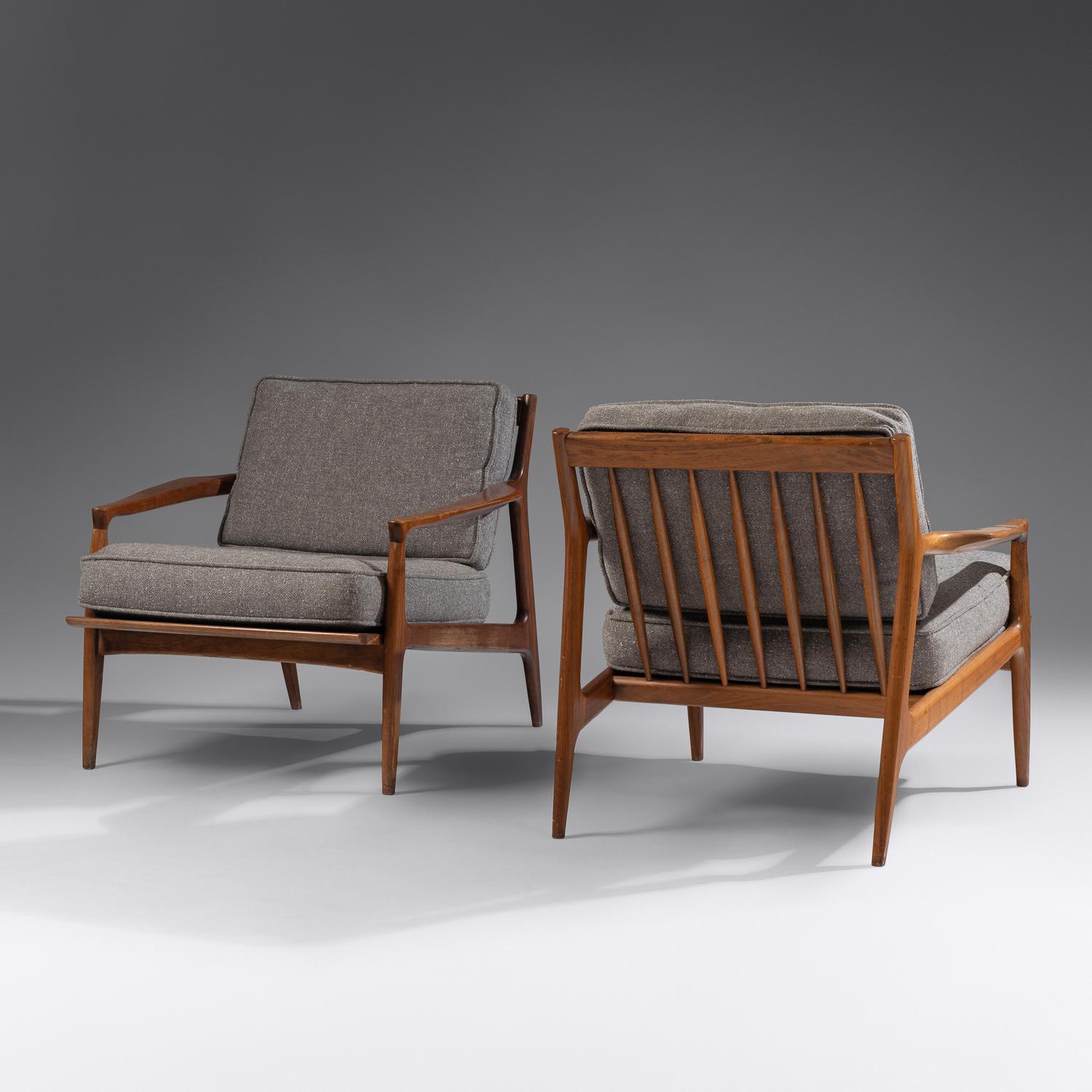 Pair of Lounge Chairs Thayer Coggin, USA