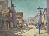 Old Whaling Wharf, Newport, Rhode Island , 1921