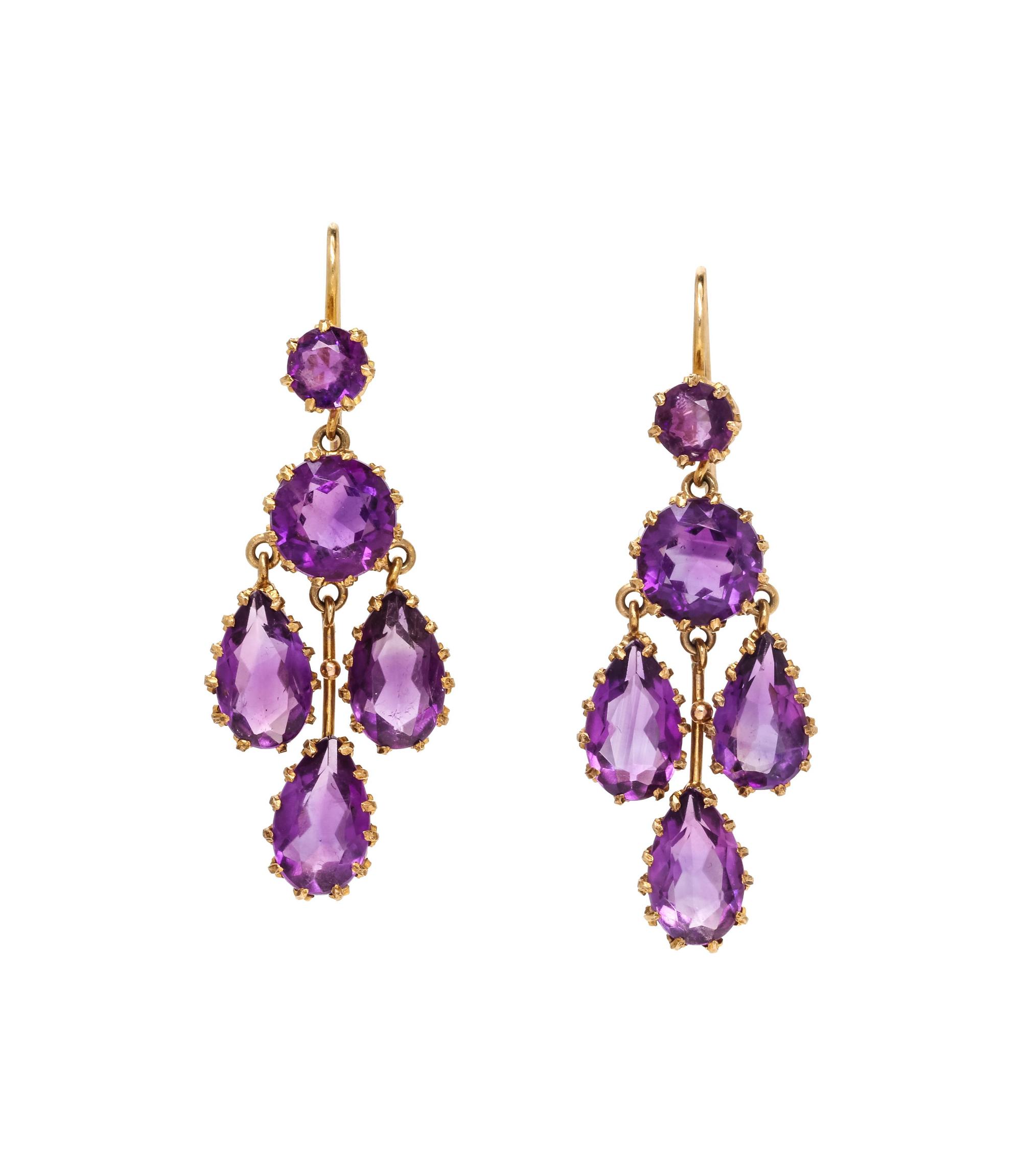 AMETHYST EARRINGS