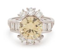 Fancy Colored Diamond Ring