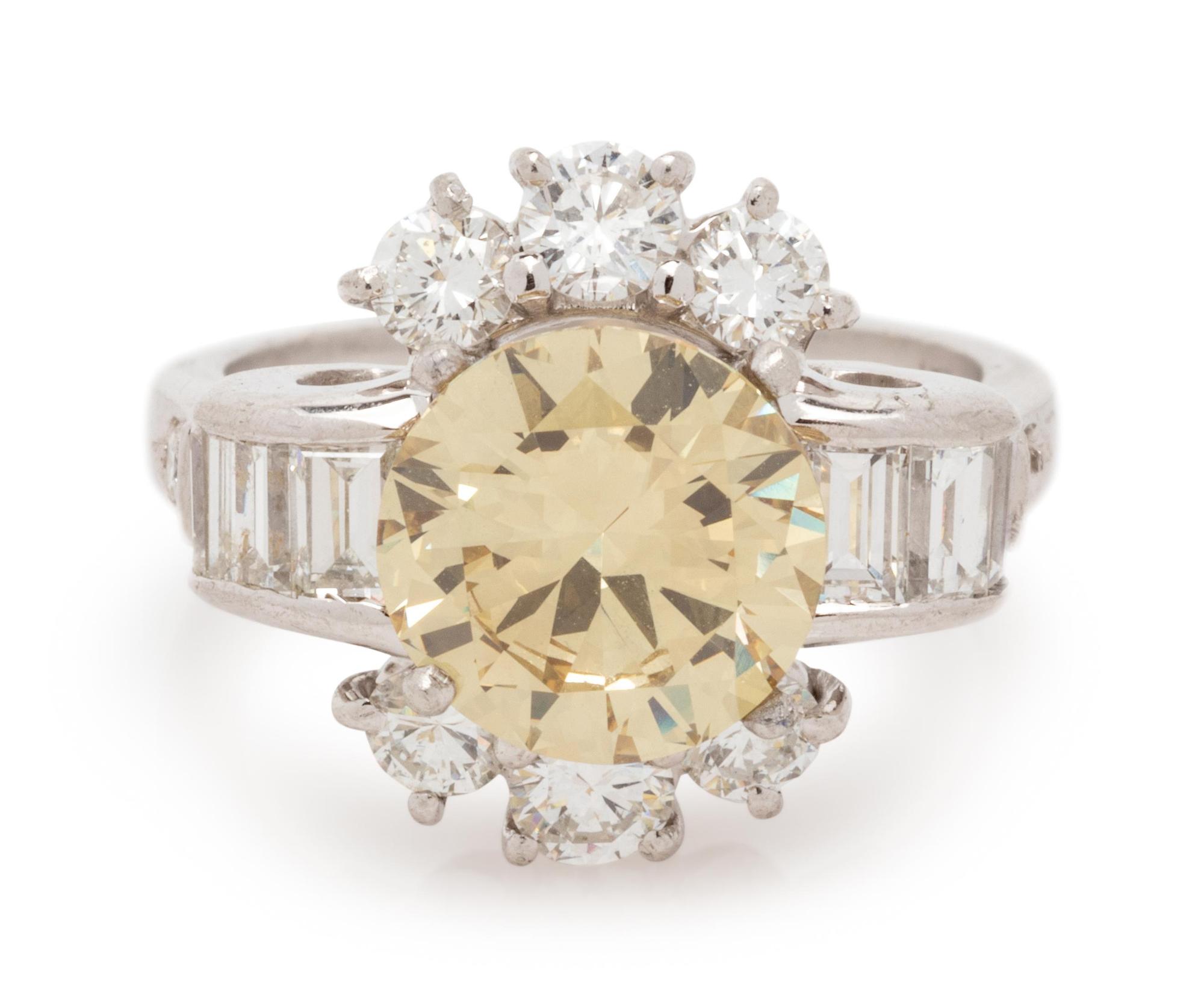 Fancy Colored Diamond Ring