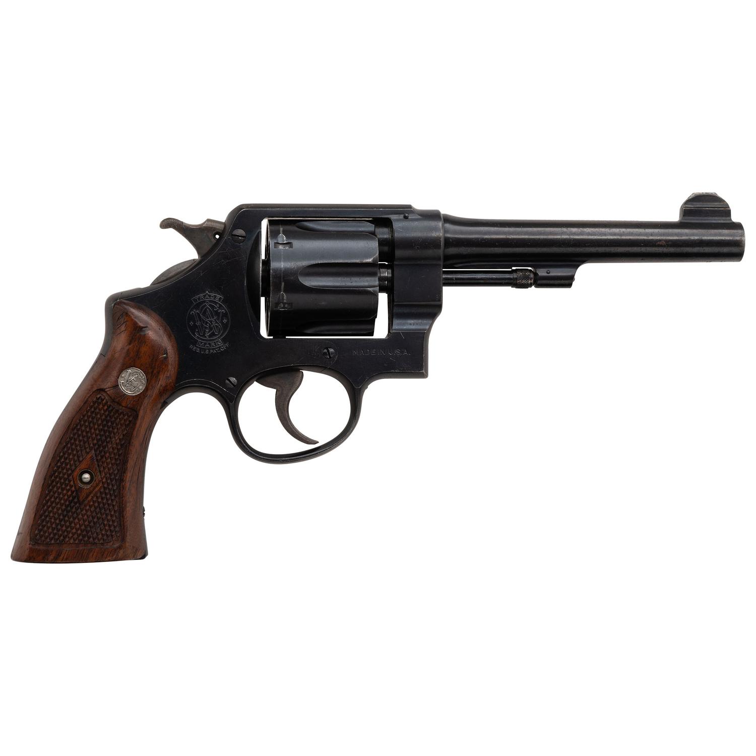 **Smith & Wesson DA .45 Hand Ejector Model of 1917 (Postwar-Transitional)