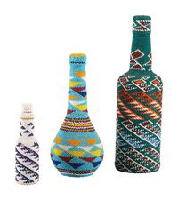 Paiute Beaded Bottles