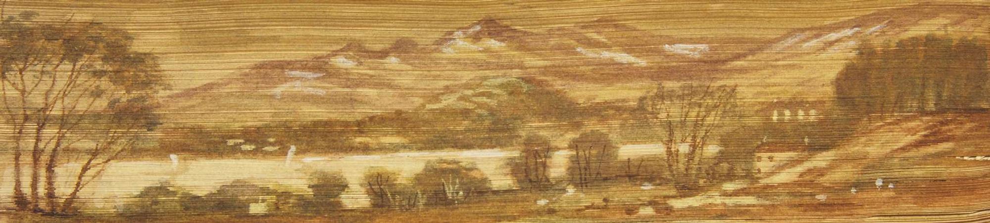 [Fore-edge Painting] Wordsworth, William: The Poetical Works
