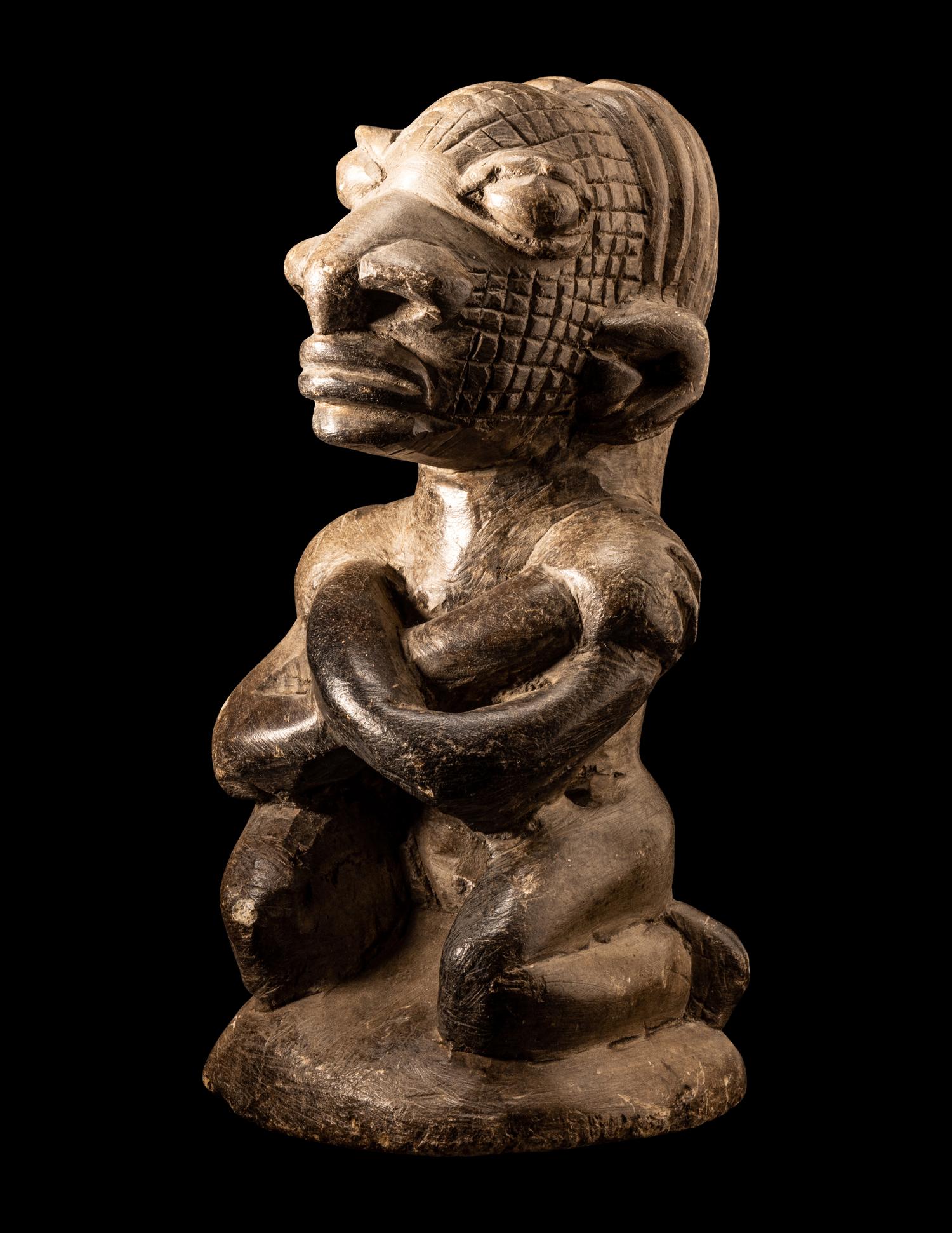 A Kissi Stone Figure